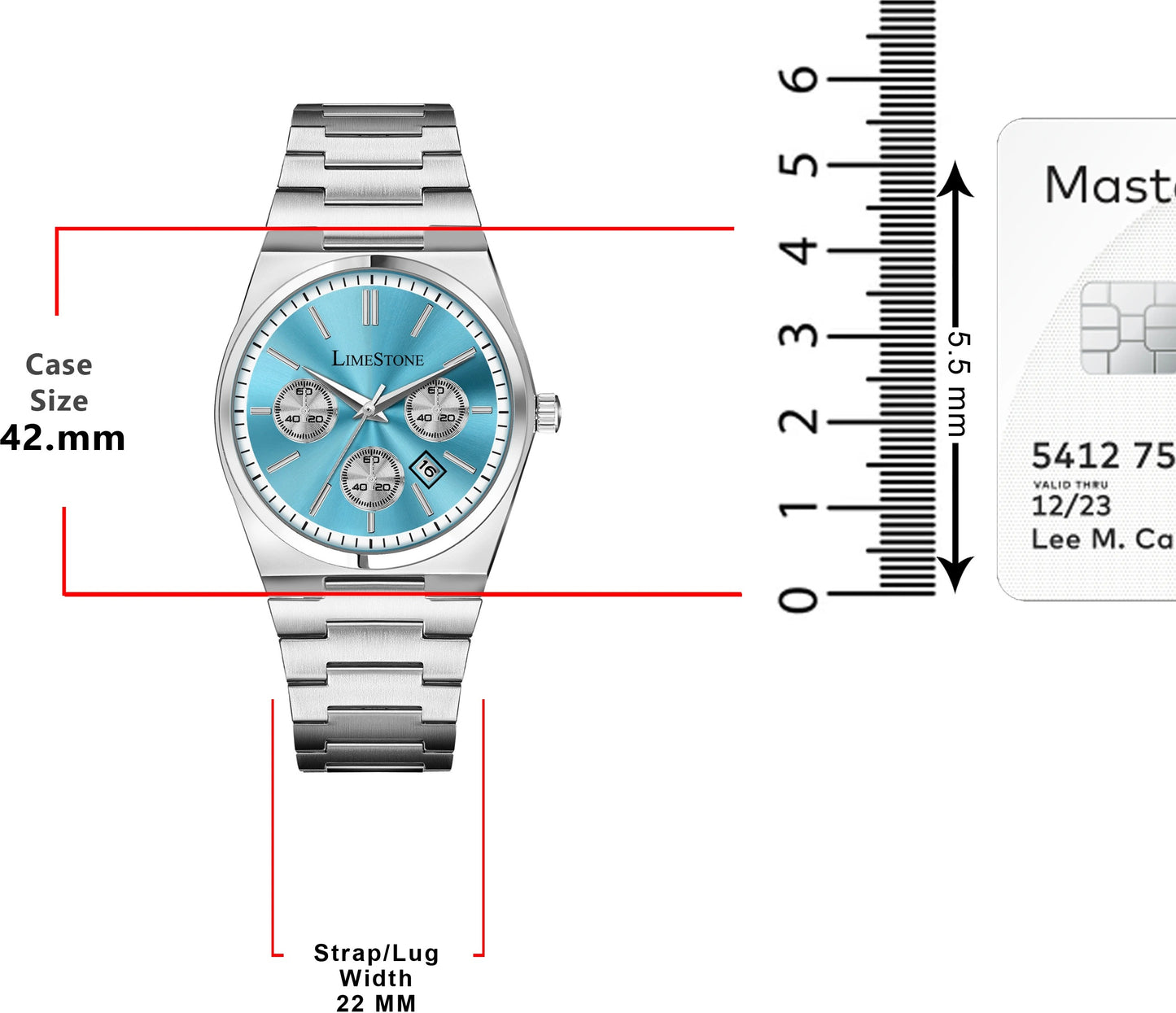 LIMESTONE Classic PRX Chronograph Date Display Classic PRX Chronograph Quartz Analog Watch - For Men (TSOT101)