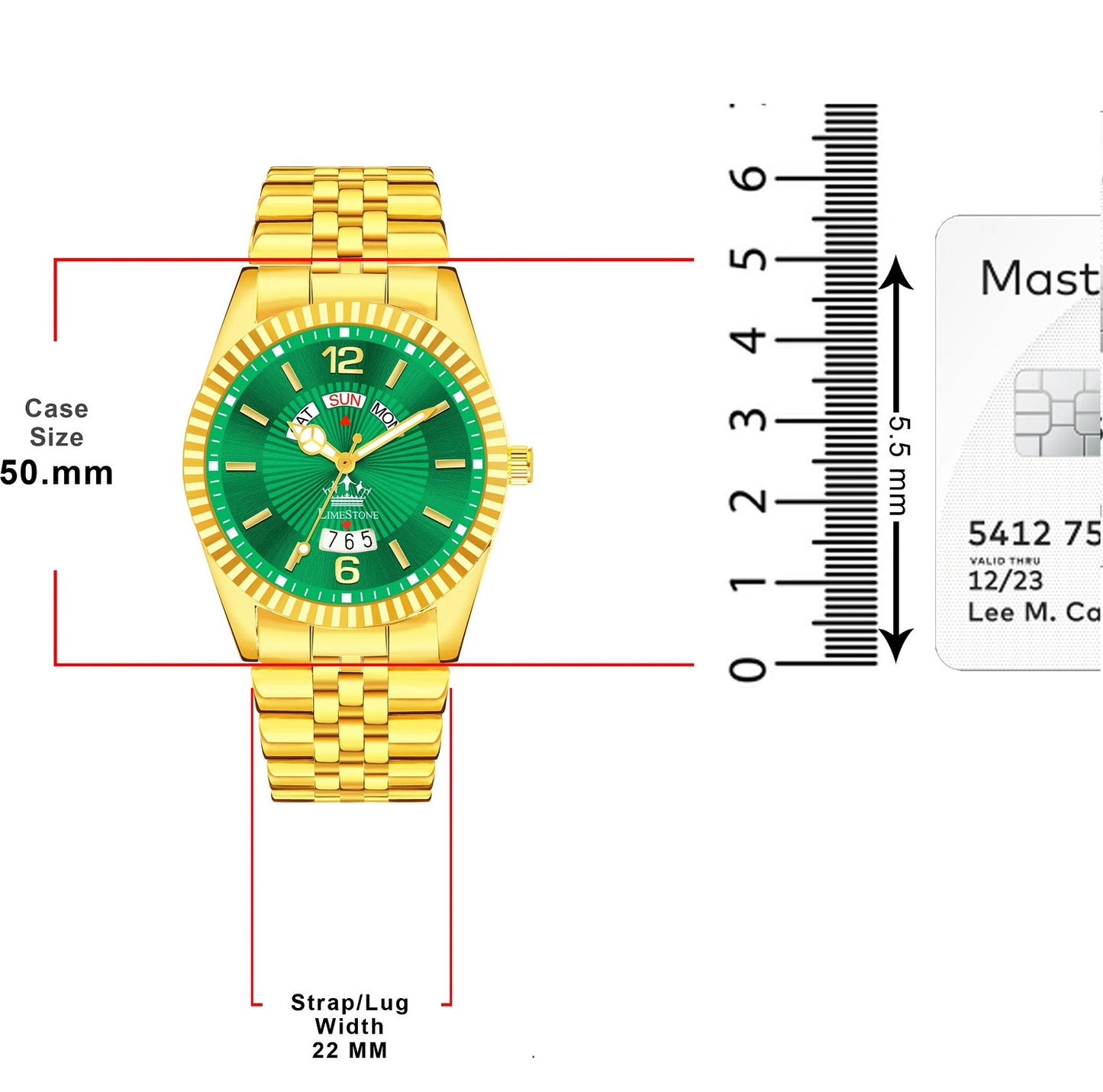 LIMESTONE Analog Watch - For Men (RLX002)