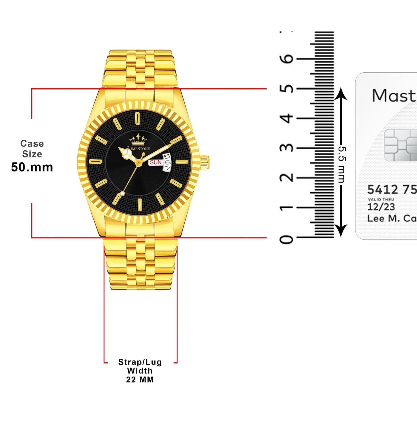 LIMESTONE Analog Watch - For Men (RLX016)