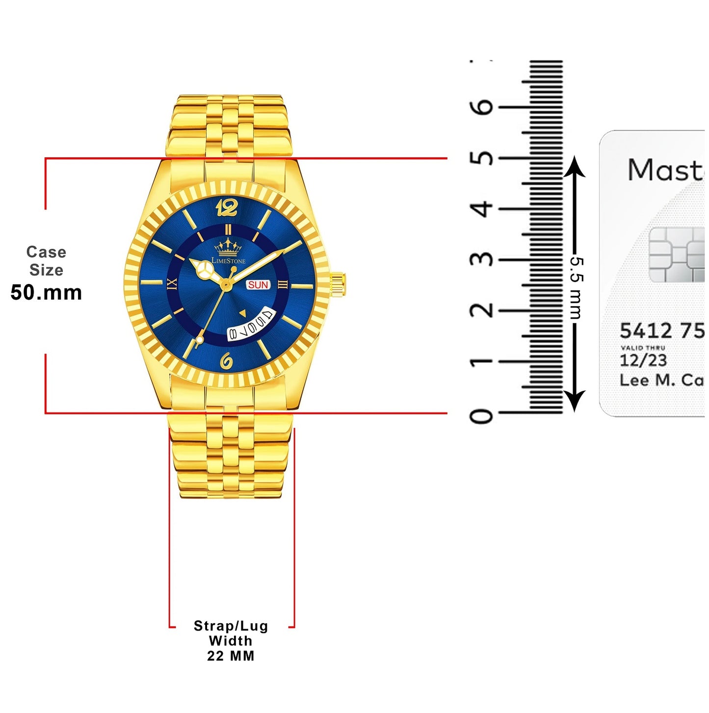 LIMESTONE Analog Watch - For Men (RLX013)
