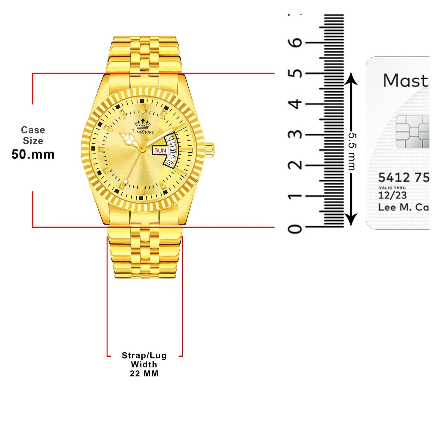 LIMESTONE Analog Watch - For Men (RLX015)