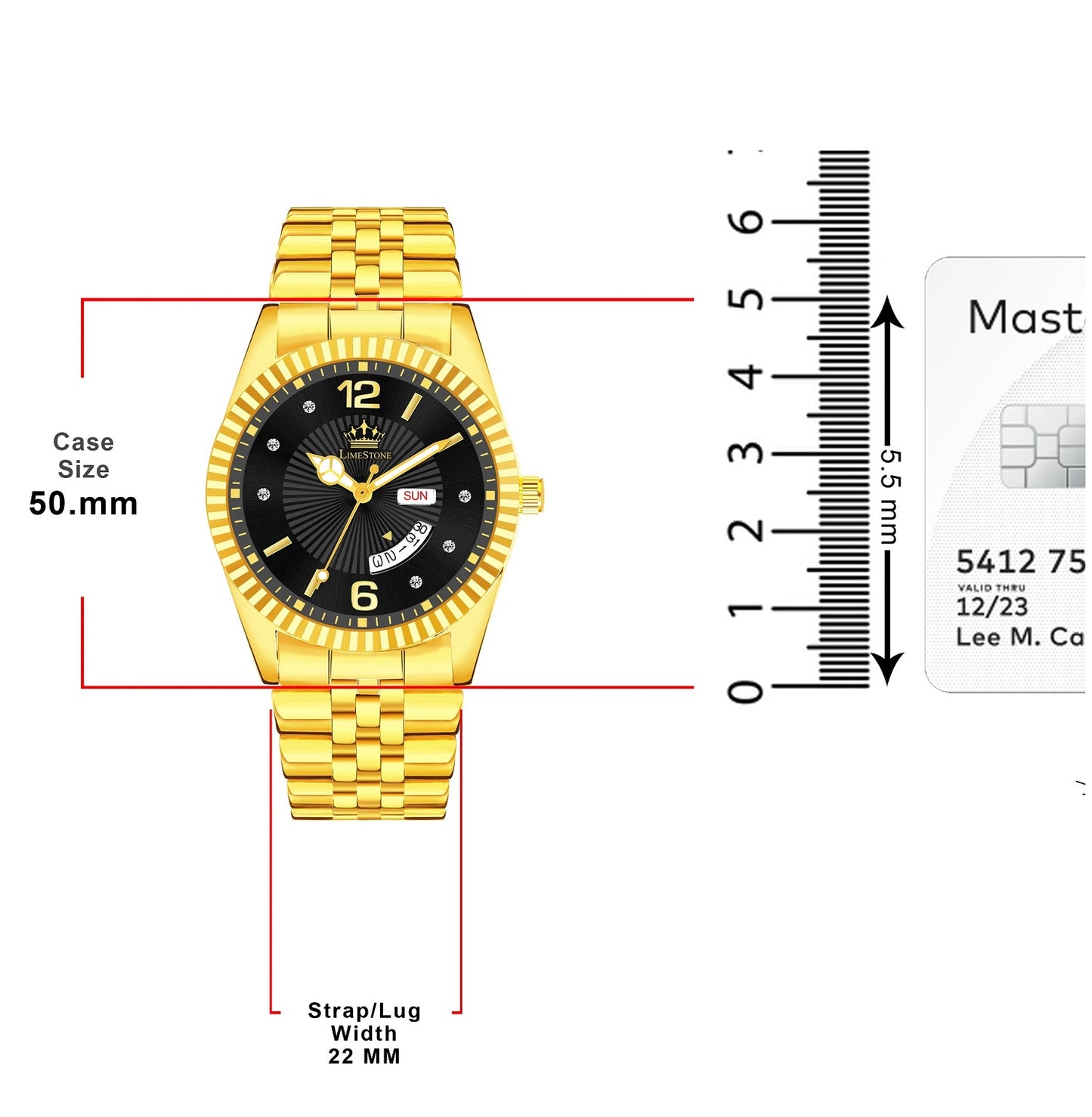 LIMESTONE Analog Watch - For Men (RLX007)