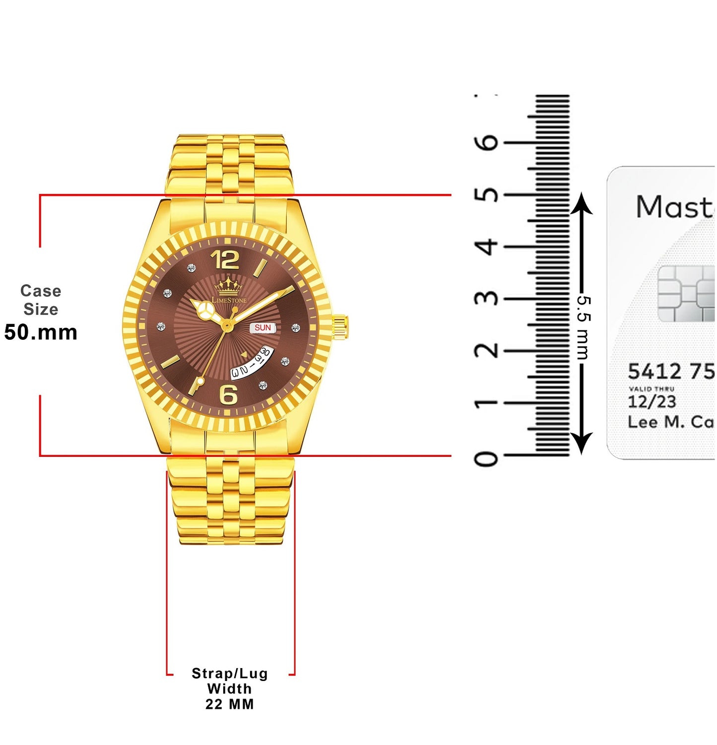 LIMESTONE Analog Watch - For Men (RLX006)