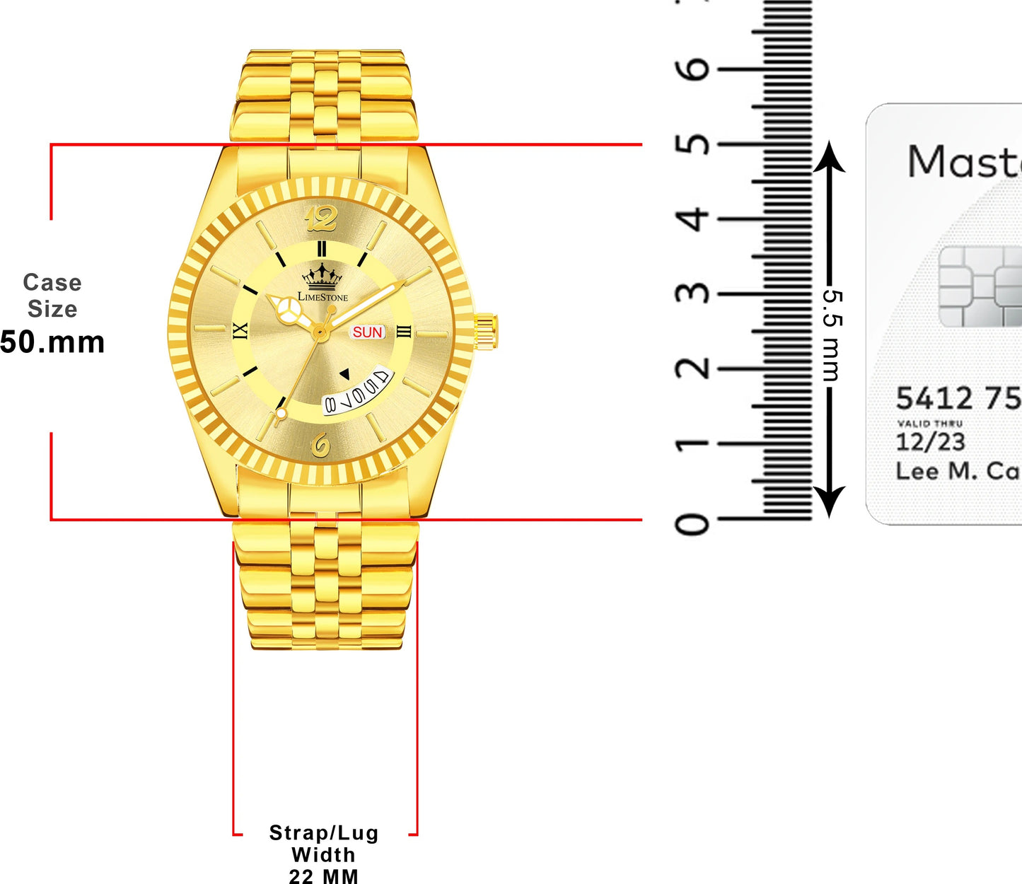 LIMESTONE Analog Watch - For Men (RLX012)