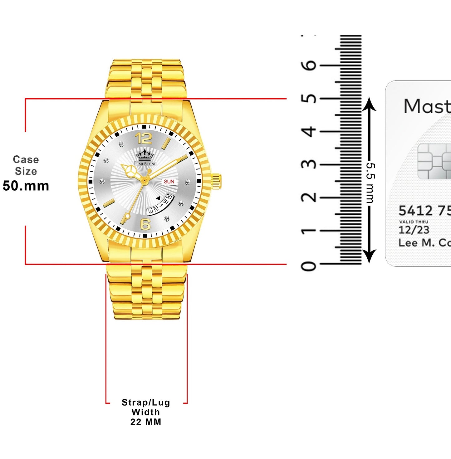 LIMESTONE Analog Watch - For Men (RLX008)