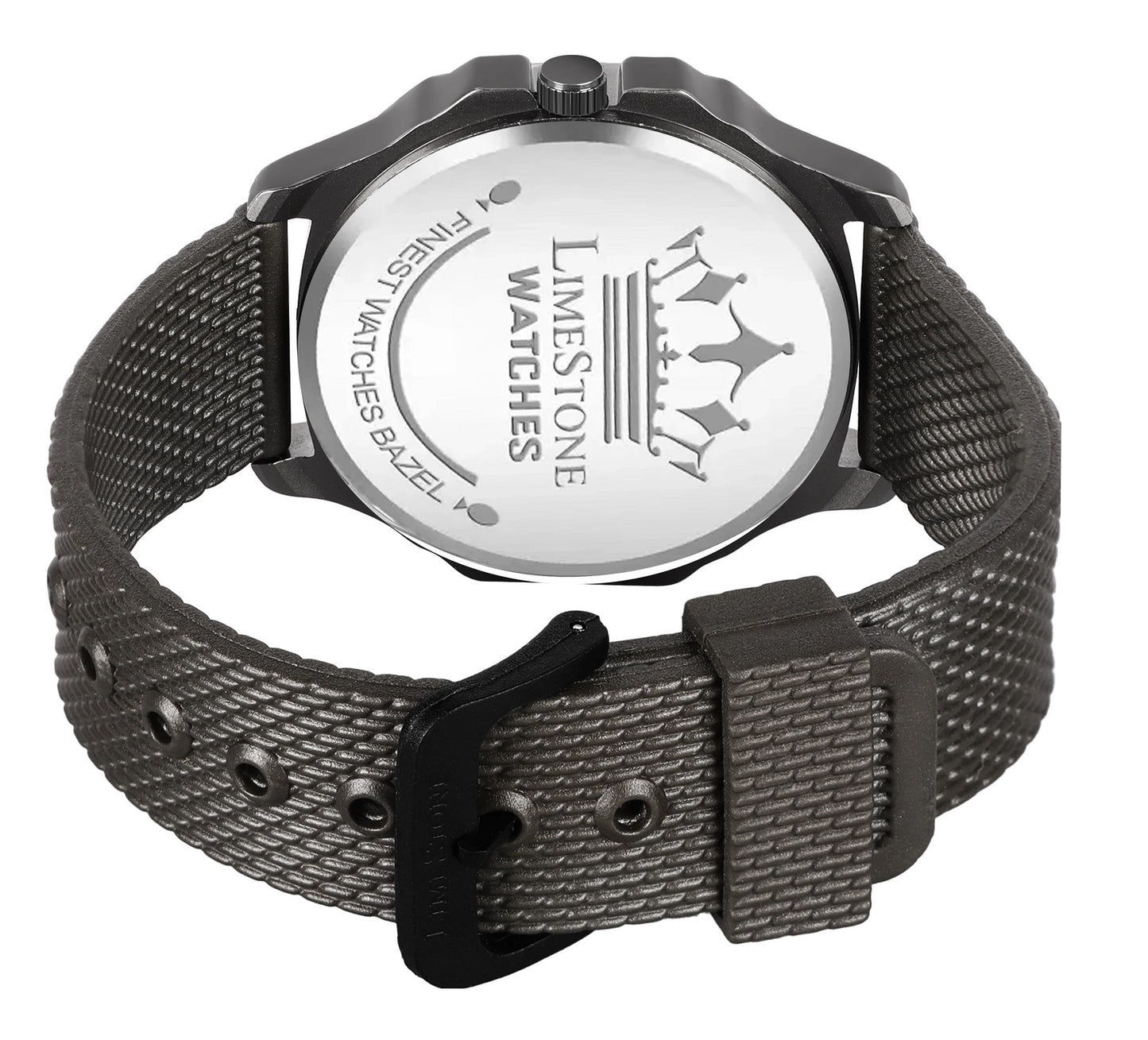 LIMESTONE OTUS 3D Dial The Vintage Day and Date Functioning Boys Quartz Analog Watch - For Men (OTUS025)