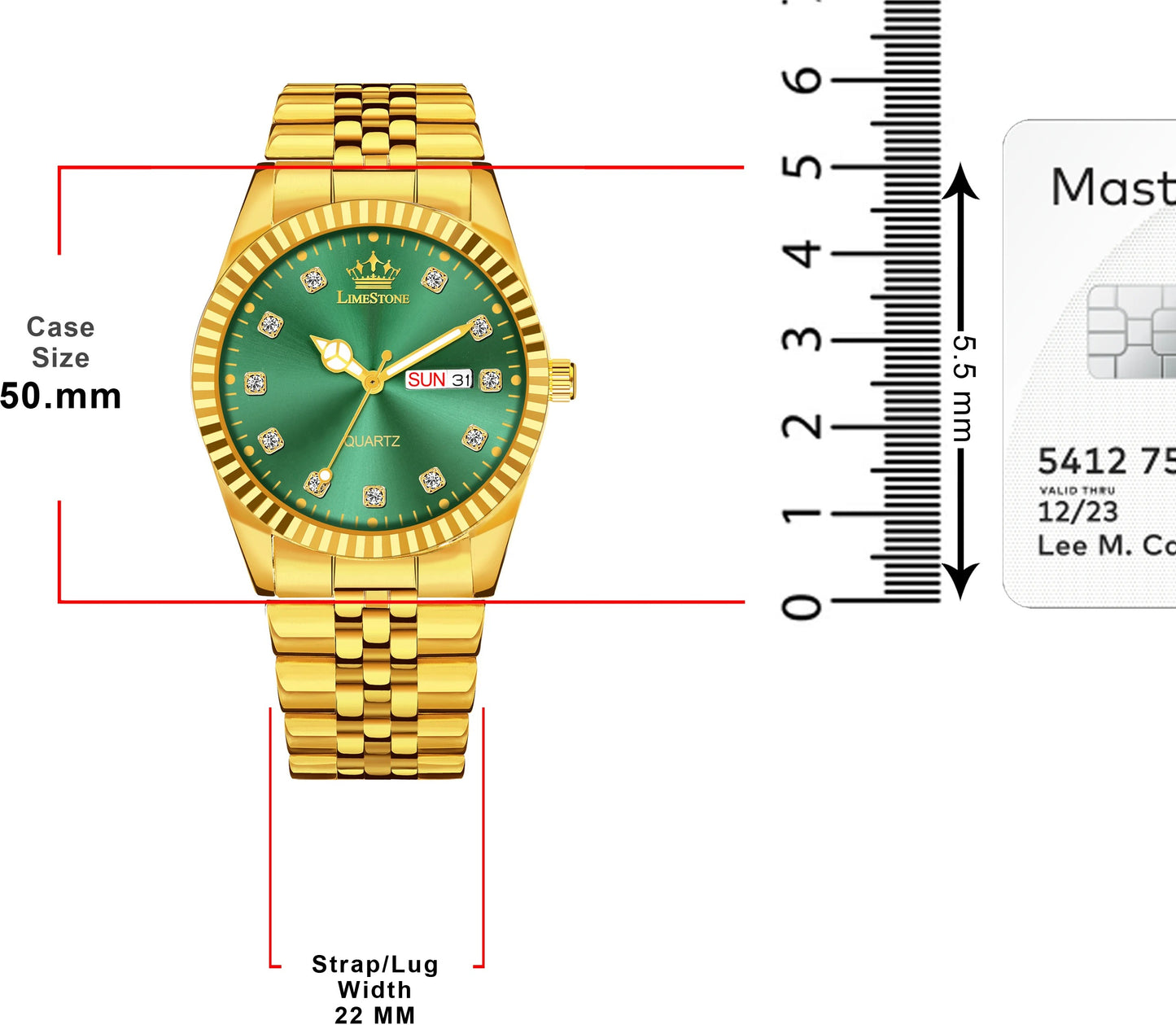 LIMESTONE Analog Watch - For Men (RLX021)