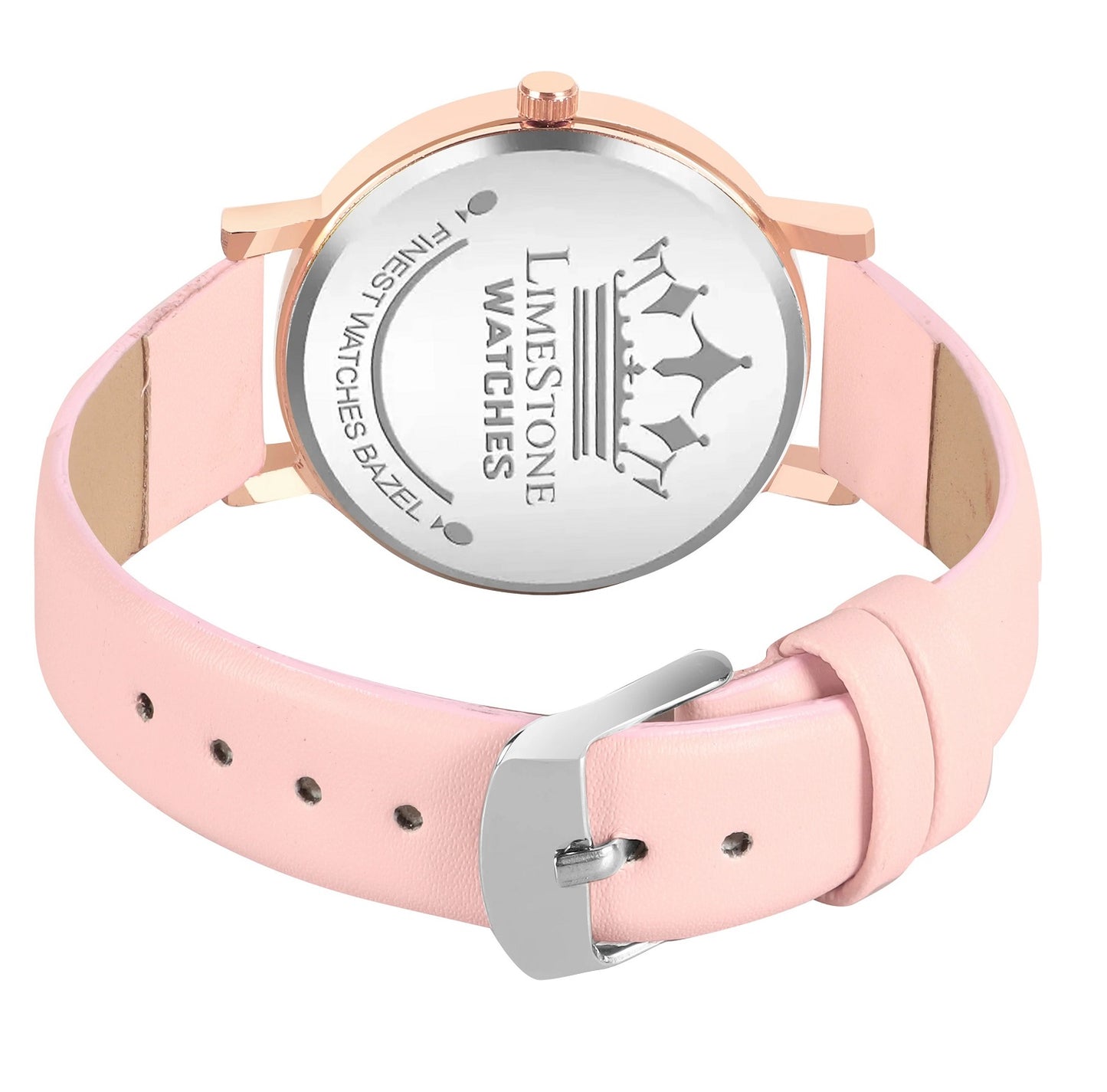 LIMESTONE Chalky Charm Watch Bracelet Stack Lovebird Chalky Charm Watch Bracelet Stack Analog Watch - For Women (LS1382+BRFF)