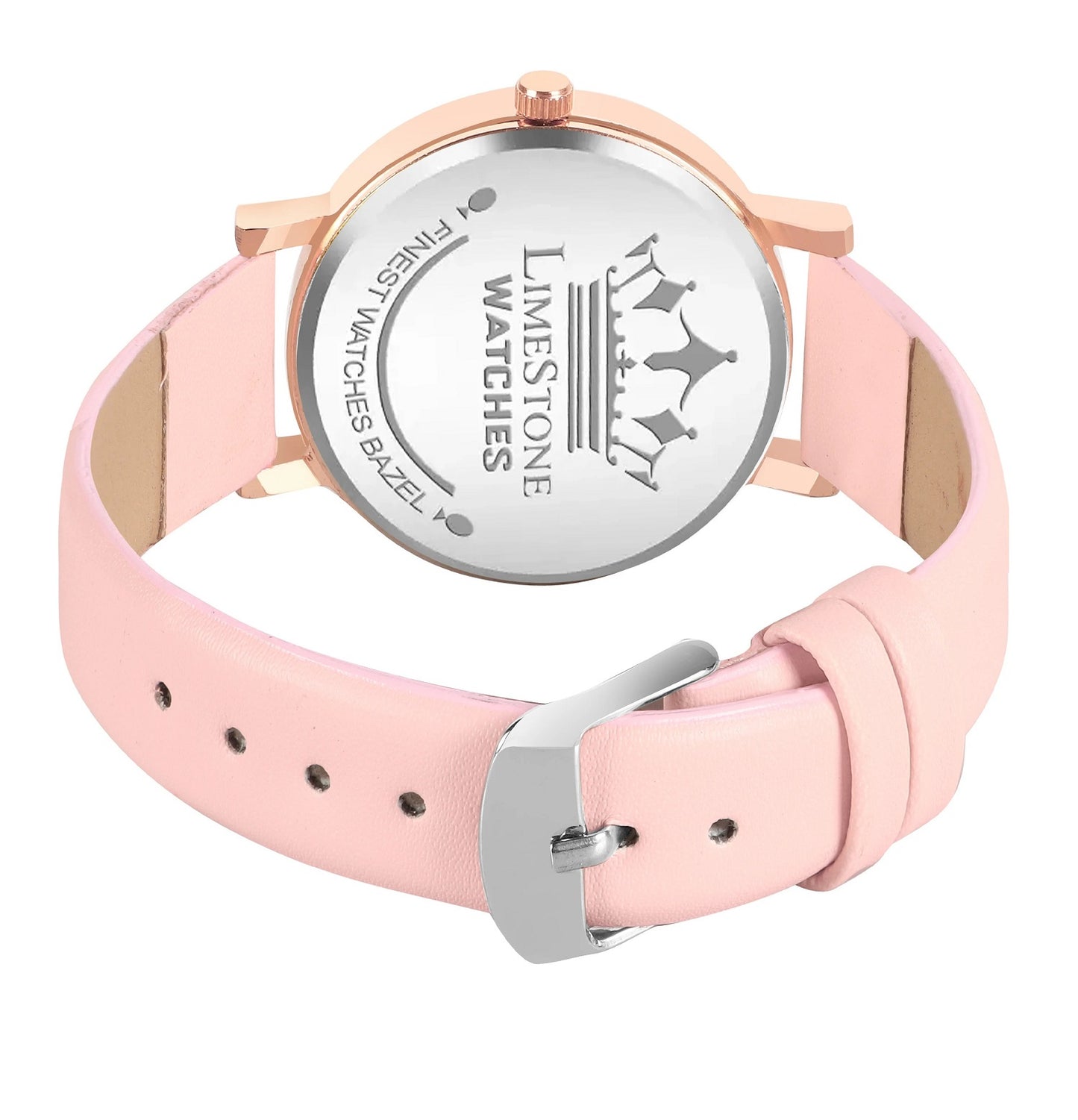 LIMESTONE Chalky Charm Watch Bracelet Stack Lovebird Chalky Charm Watch Bracelet Stack Analog Watch - For Women (LS1383+BRFF)