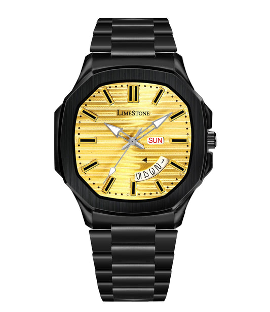 LIMESTONE Analog Watch - For Men (OTUS049)
