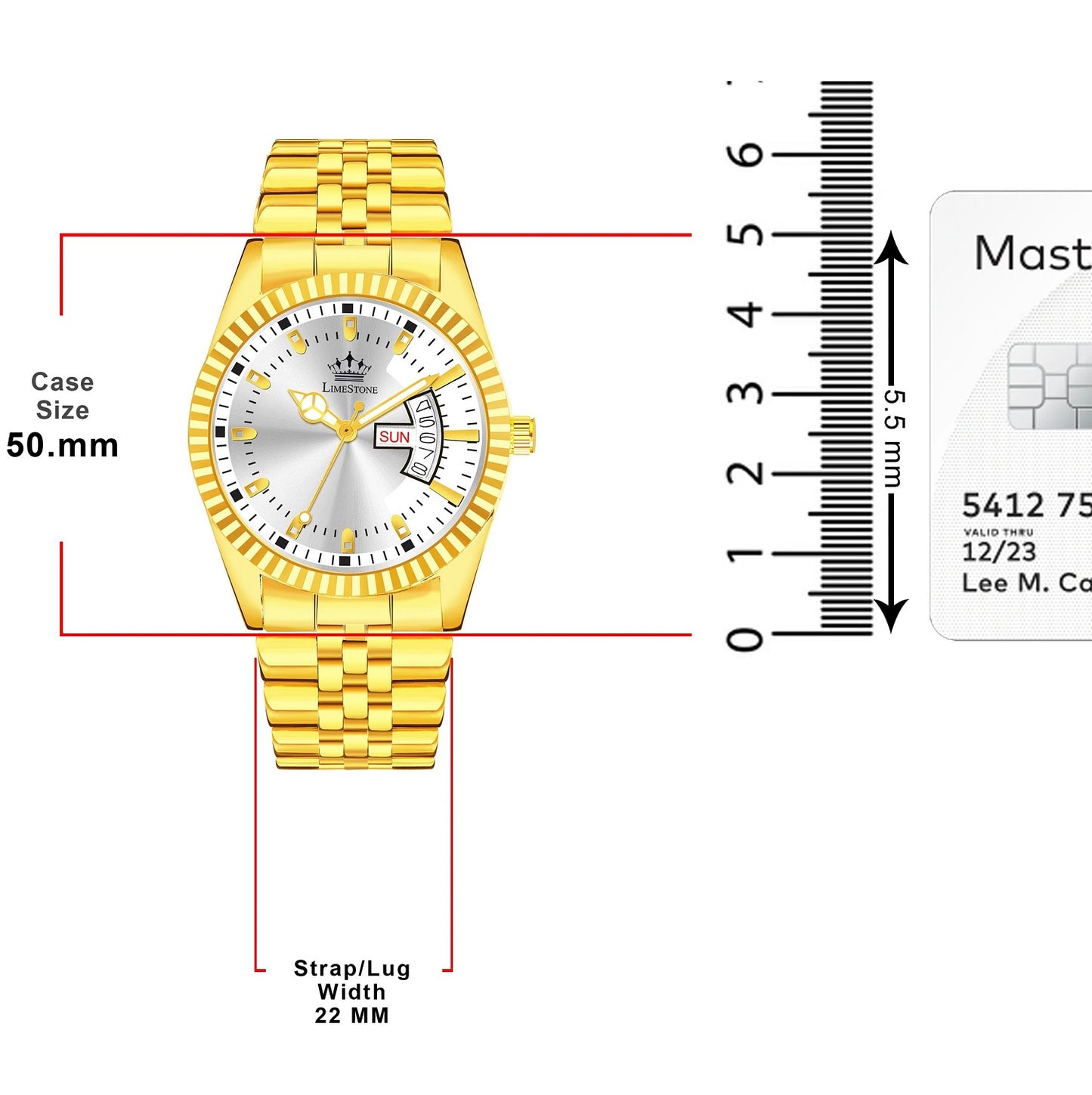 LIMESTONE Analog Watch - For Men (RLX010)