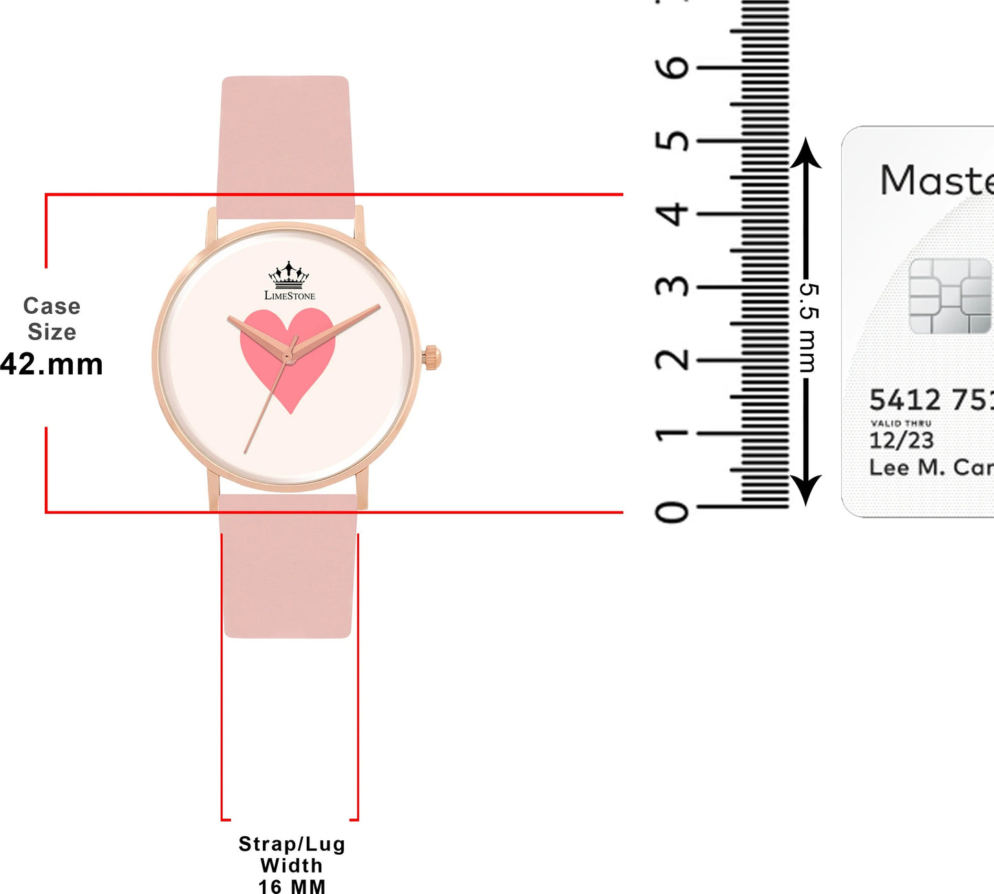 LIMESTONE Chalky Charm Watch Bracelet Stack Lovebird Chalky Charm Watch Bracelet Stack Analog Watch - For Women (LS1381+BRFF)