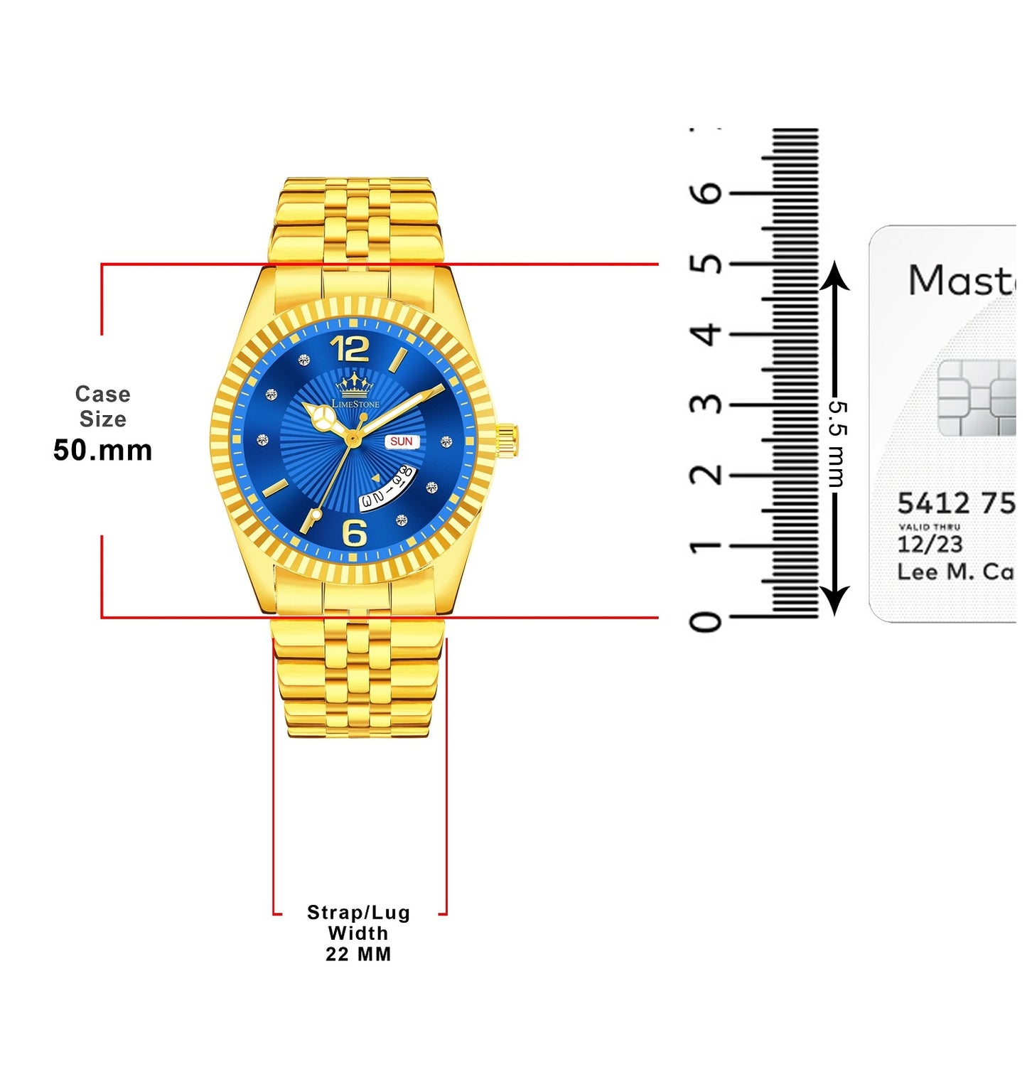 LIMESTONE Analog Watch - For Men (RLX005)