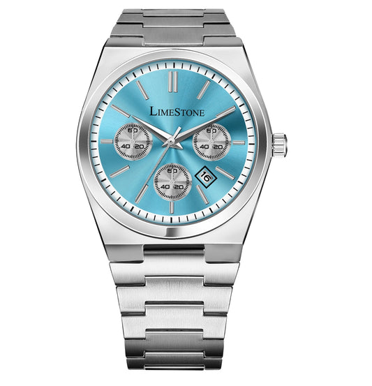 LIMESTONE Classic PRX Chronograph Date Display Classic PRX Chronograph Quartz Analog Watch - For Men (TSOT101)