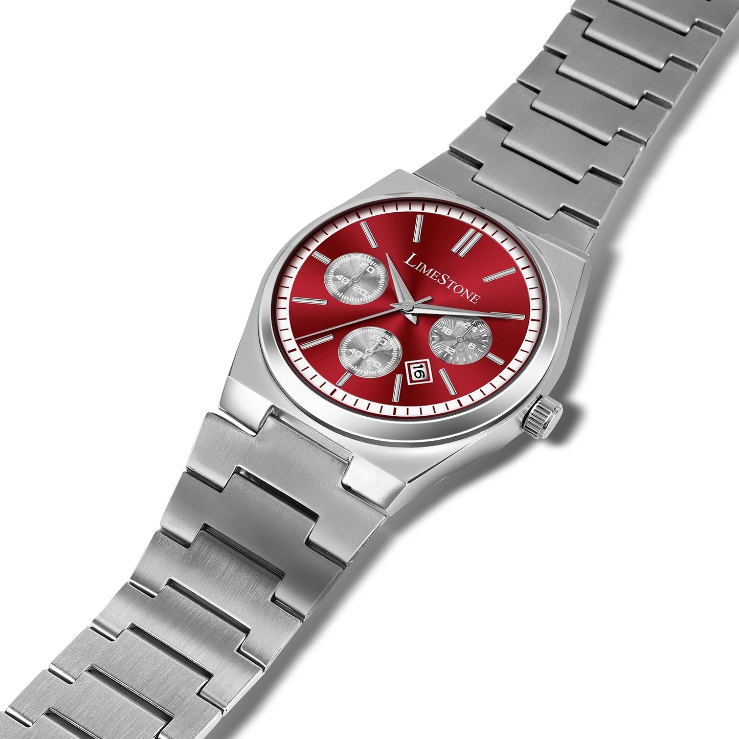 LIMESTONE Date Display Classic PRX Chronograph Quartz Analog Watch - For Men (TSOT103)