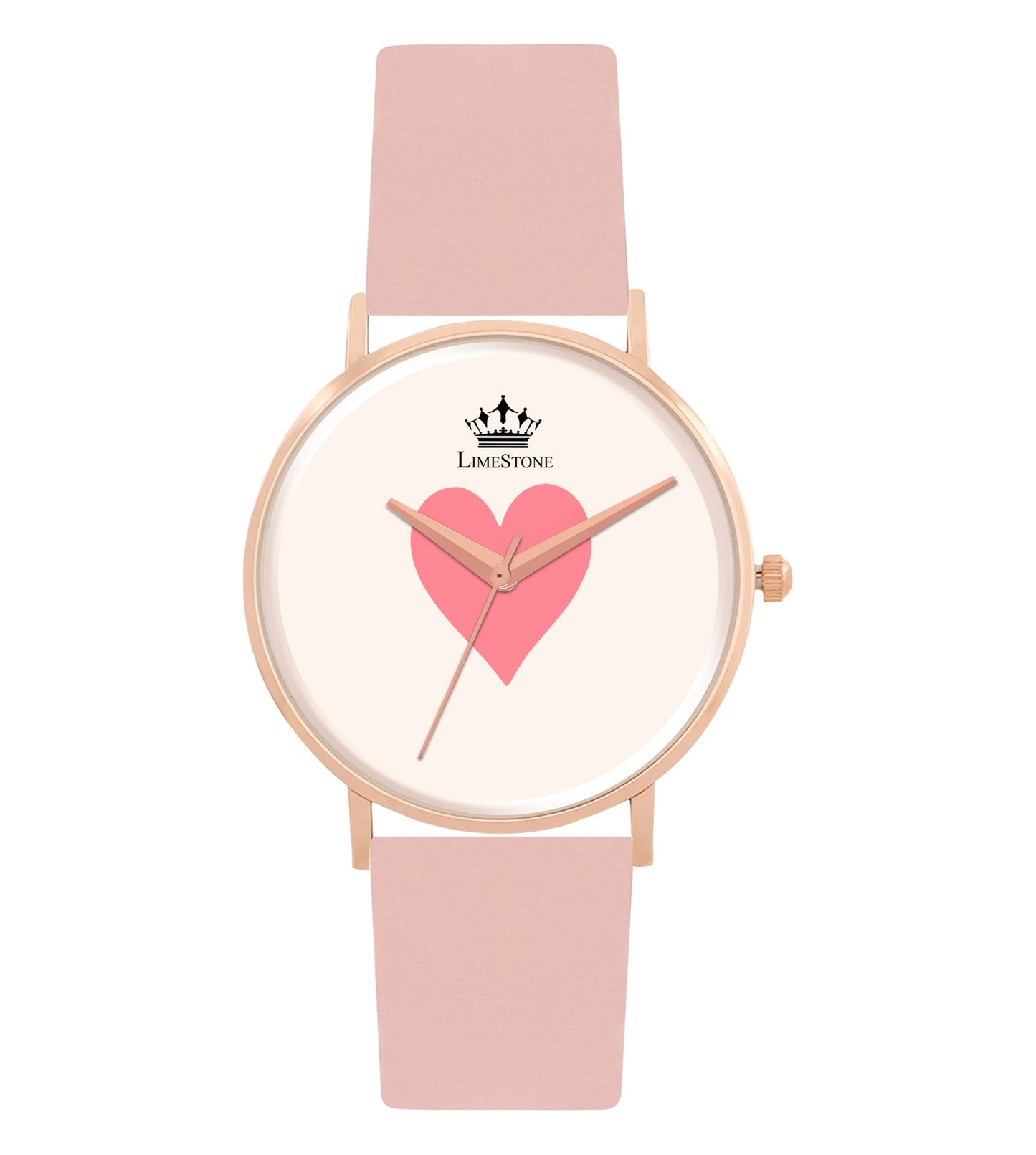 LIMESTONE Chalky Charm Watch Bracelet Stack Lovebird Chalky Charm Watch Bracelet Stack Analog Watch - For Women (LS1381+BRFF)