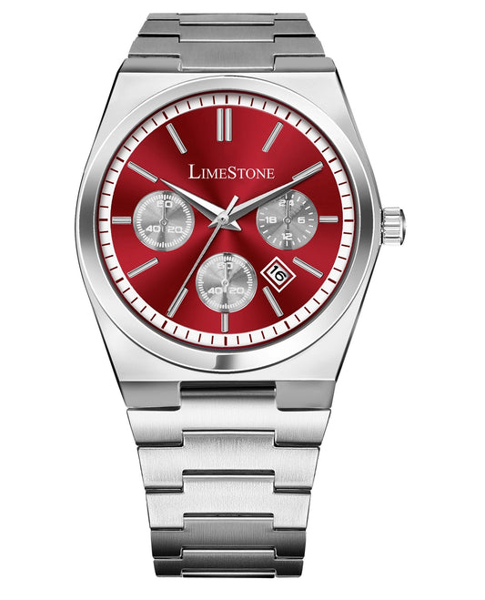 LIMESTONE Date Display Classic PRX Chronograph Quartz Analog Watch - For Men (TSOT103)