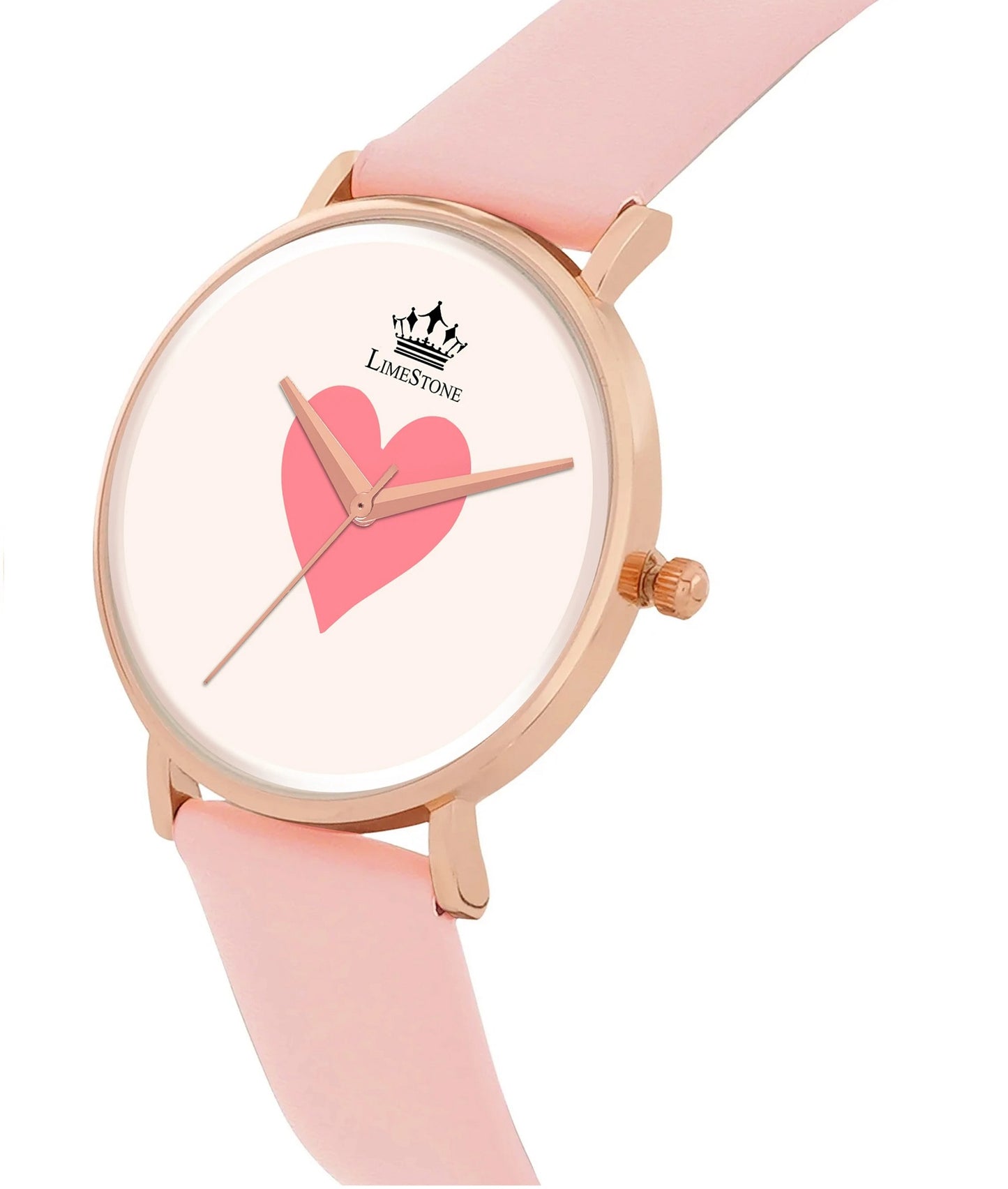 LIMESTONE Chalky Charm Watch Bracelet Stack Lovebird Chalky Charm Watch Bracelet Stack Analog Watch - For Women (LS1381+BRFF)
