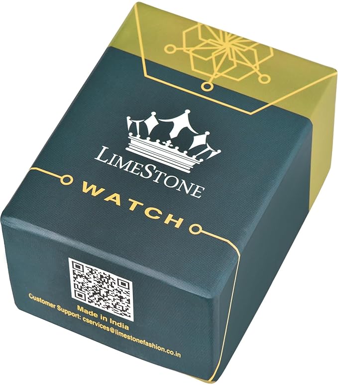 LIMESTONE NEW DESIGNER SQUARE DIAL QUARTZ Analog Watch - For Men LS3314